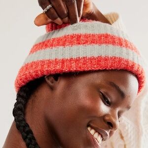 Free People Harbor Marled Ribbed Beanie, New